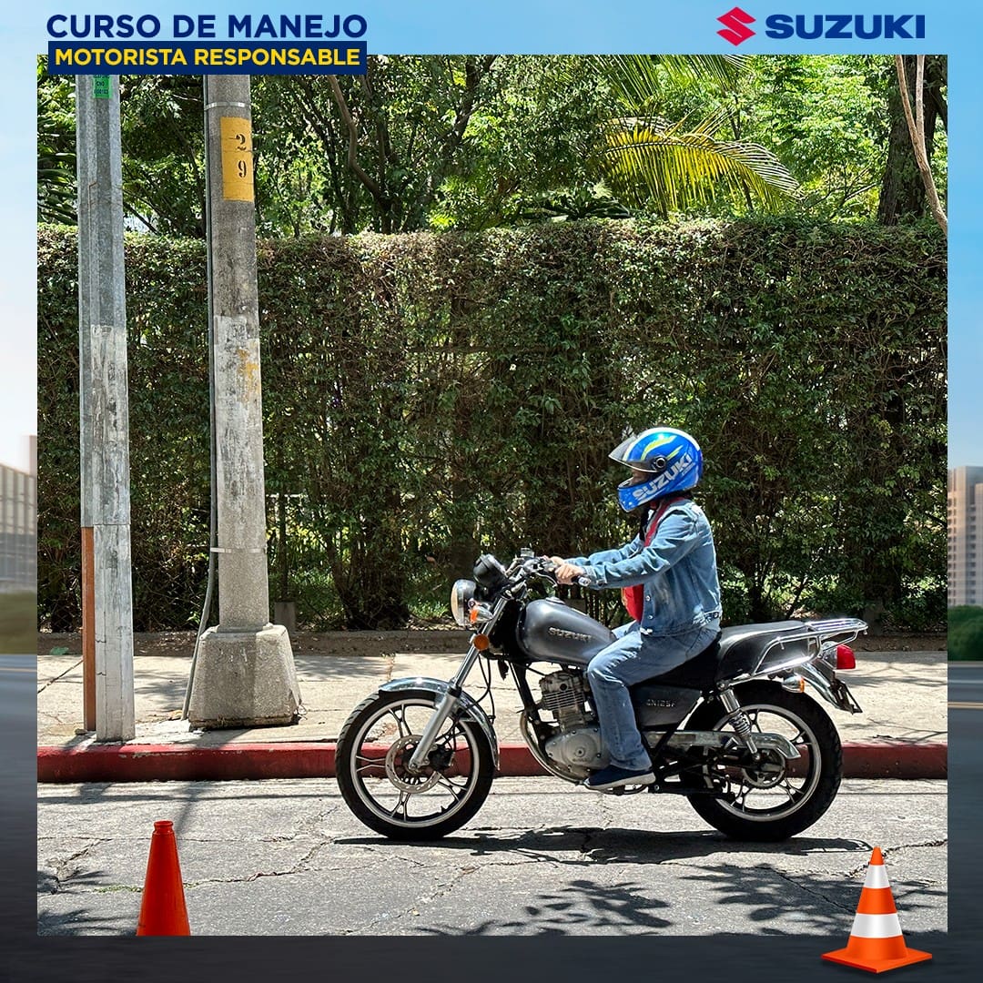 CURSO DE MANEJO Motos Suzuki Guatemala