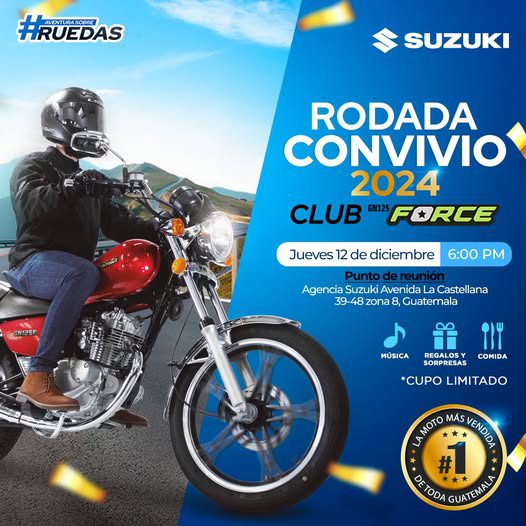 ¡RODADA CONVIVIO CLUB GIXXER!