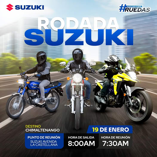 ¡RODADA SUZUKI!