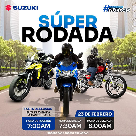 ¡SÚPER RODADA SUZUKI!