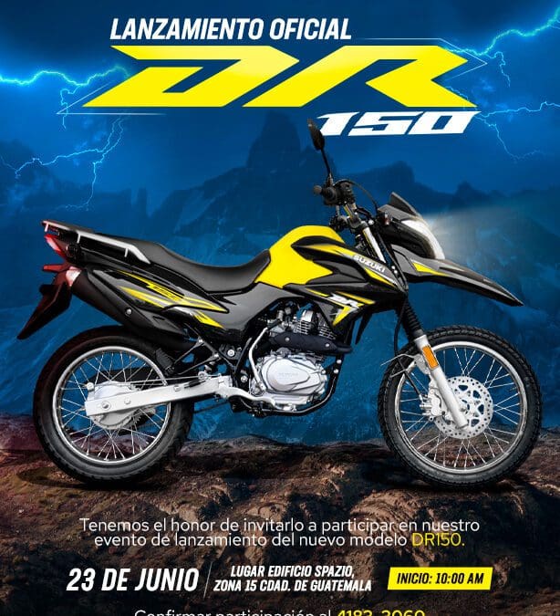 LANZAMIENTO OFICIAL SUZUKI DR150