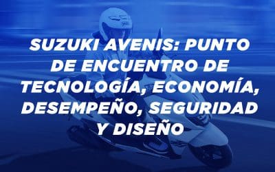 Suzuki Avenis: punto de encuentro de tecnología, economía, desempeño, seguridad y diseño