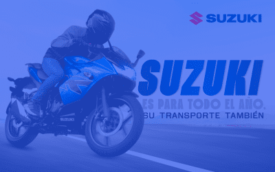 Suzuki es para todo el año, su transporte también