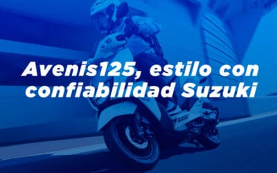 Avenis125, estilo con confiabilidad Suzuki
