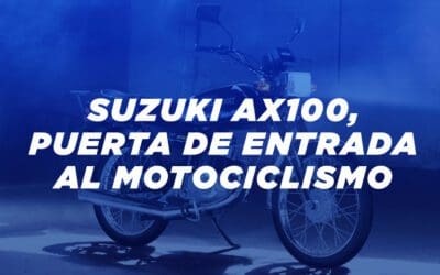 Suzuki AX100, puerta de entrada al motociclismo