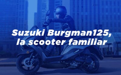Suzuki Burgman125, la scooter familiar