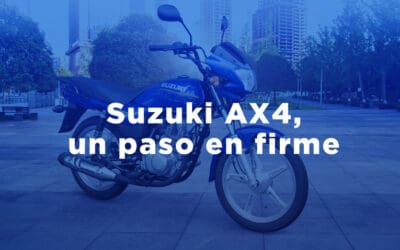 Suzuki AX4, un paso en firme