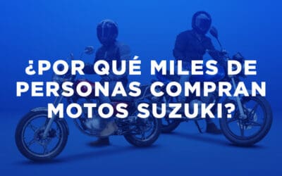 ¿Por qué miles de personas compran motos Suzuki?