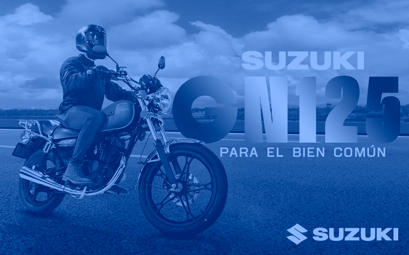 Suzuki GN125, para el bien común