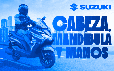 Cabeza, mandíbula y manos