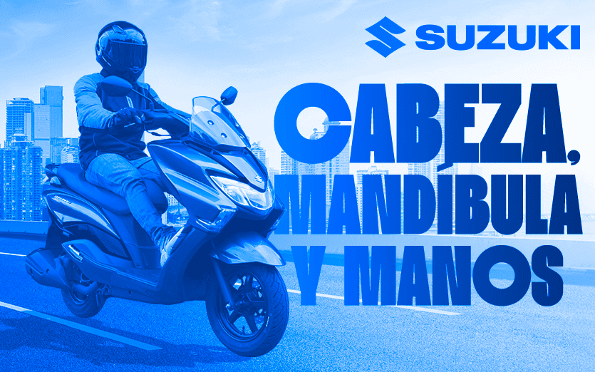 Cabeza, mandíbula y manos