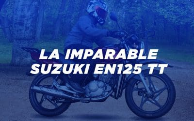 La imparable Suzuki EN125 TT