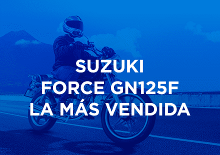 Suzuki Force GN125, la más vendida