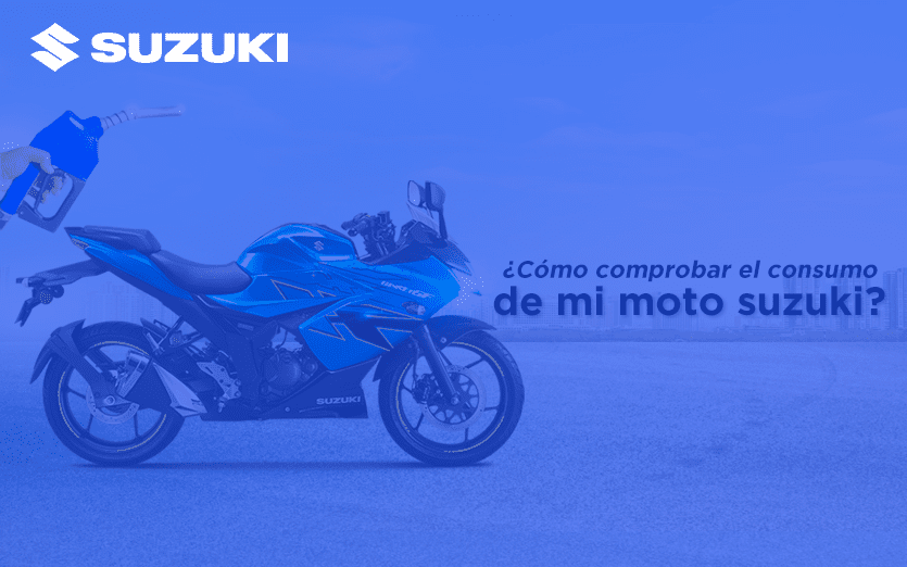 ¿Cómo comprobar el consumo de mi moto Suzuki?