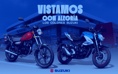 Vistamos con alegría los colores de Suzuki