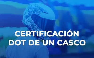 Certificación DOT de un casco
